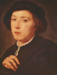 Young Man with a Black Hat, 1615-18